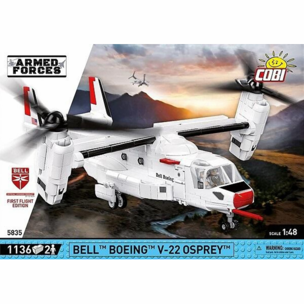 COBI Bell-Boeing V-22 Osprey First Flight Edition, staveb...