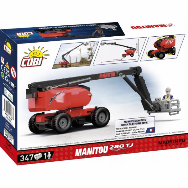 COBI Manitou 280TJ, stavebnice