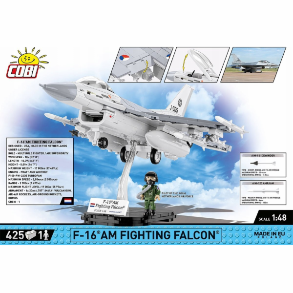 COBI F-16AM Fighting Falcon, stavebnice