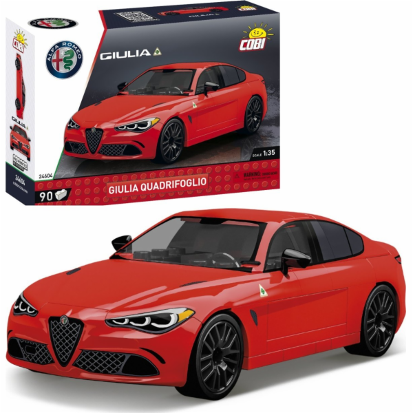COBI Alfa Romeo Giulia Quadrifoglio, stavebnice
