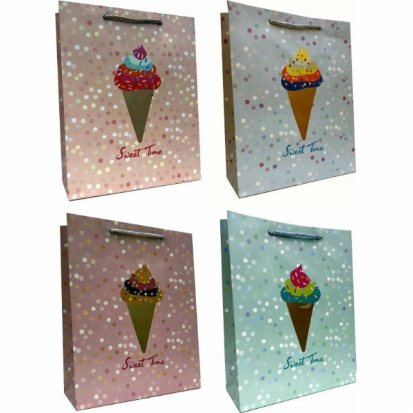 JU-PITER Dekorativní dárkový sáček Ice Cream JP 368C 18x2...