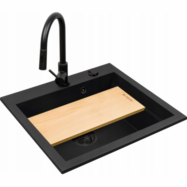 Sada - dřez PYRAMIS SIROS (57x51,5) 1B + Vodovodní bateri...