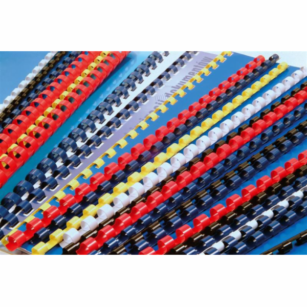 Argo Plastový hřbet 12,5mm černý 100ks/bal