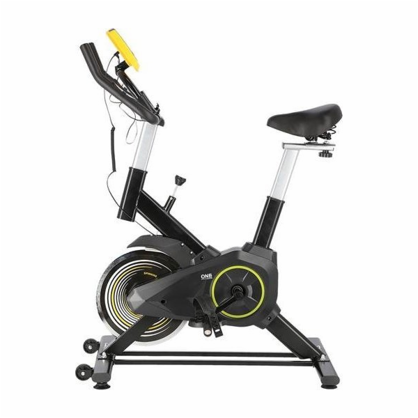 One Fitness stacionární kolo SW2501 YELLOW SPINING BIKE 7...