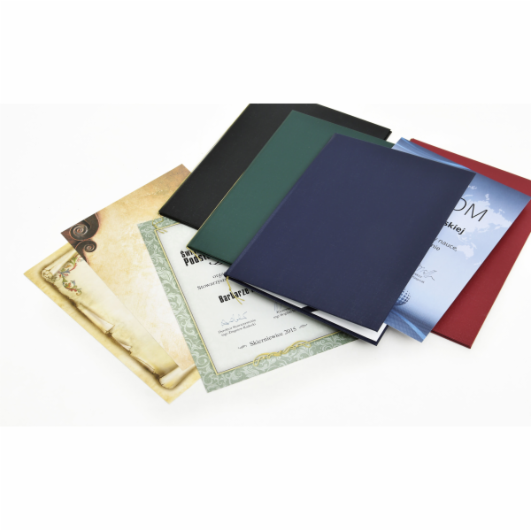 Argo Diploma Cover Galeria Papieru Standard Navy blue