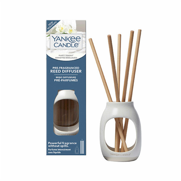 Vonná stébla Yankee Candle, Nadýchané osušky, 5 tyčinek