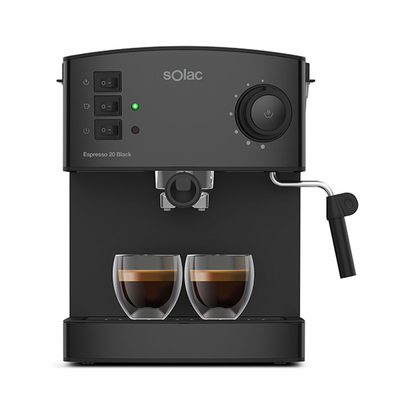 Kávovar Solac, CE4482, espresso, 20 barů, držák filtrů, o...