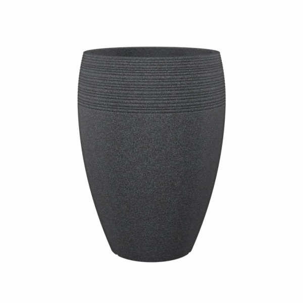 Hrnec Scheurich 283/54, plast, H 35,5 cm, černý