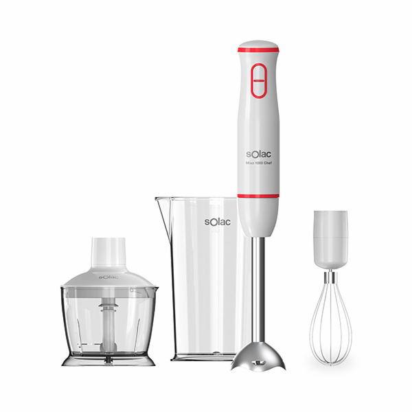 Set tyčového mixéru Solac, BA5614, Mixo 1000 Chef, 2 rych...