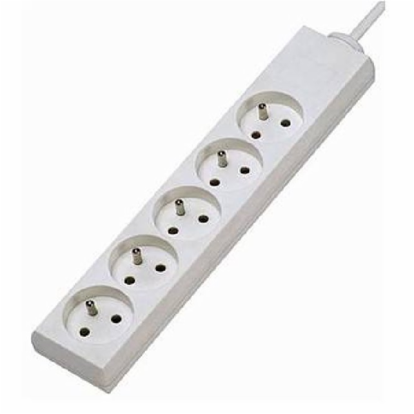 Konnoc DX-5F prodlužovací kabel, 5 zásuvek, 10m