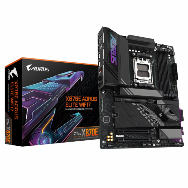 GIGABYTE X870E AORUS ELITE WIFI7 AMD X870E Zásuvka AM5 ATX
