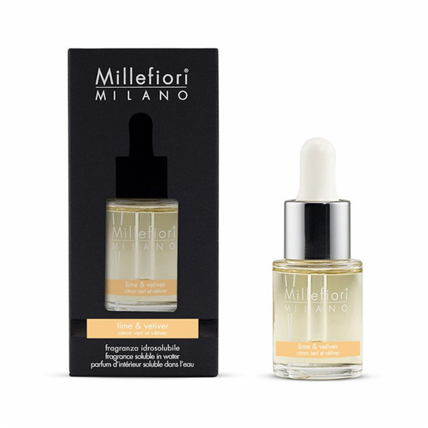 Aroma olej Millefiori Milano Natural, Lime & Vetiver, Nat...