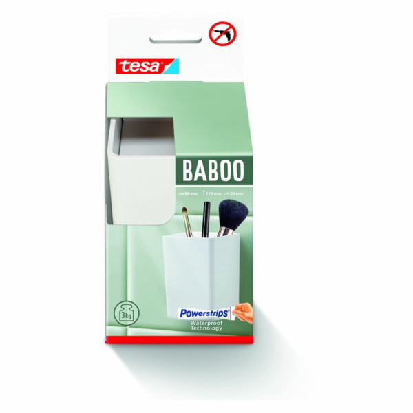 SPRCHOVÝ DRŽÁK TESA BABOO 40520 BÍLÝ