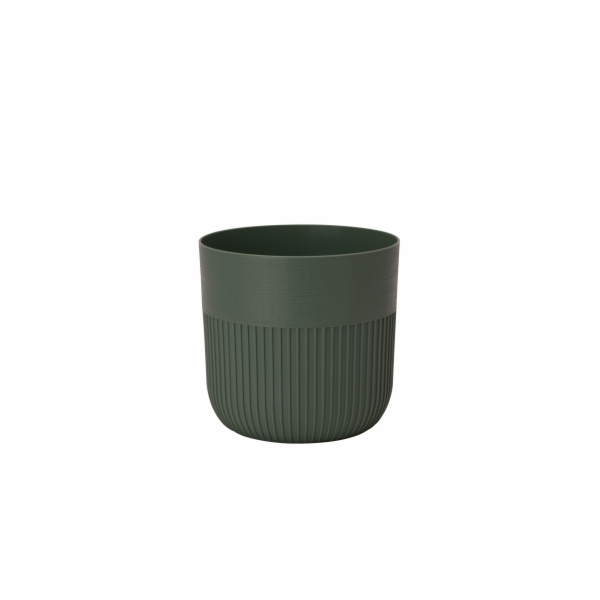 Květináč Form Plast LUCA PETIT 5410-085, O 13,8 cm, zelený