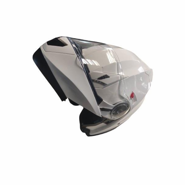 Moto přilba YM-925, M (57-58 cm), bílá