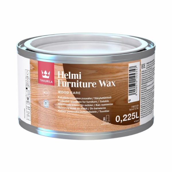 Vosk Tikkurila Helmi Vosk na nábytek 0,225L