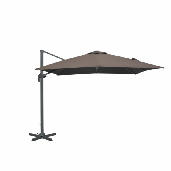Domoletti LED, 250 cm, Zahradní kosa hnědá