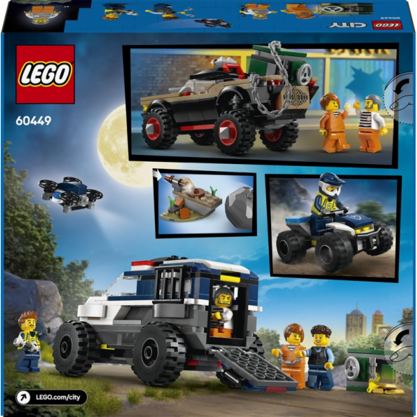 LEGO® City Off-Road policejní automobilová honička 60449,...