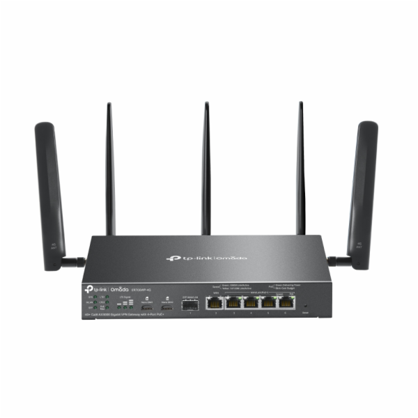 Router TP-Link ER706WP-4G VPN WiFi 6, LTE/4G, 1x GWAN + 4...