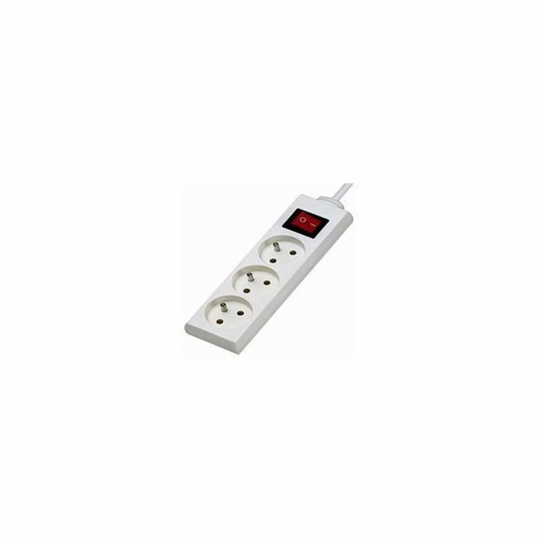 Konnoc DX-3FS 5m trojzásuvka s vypínačem
