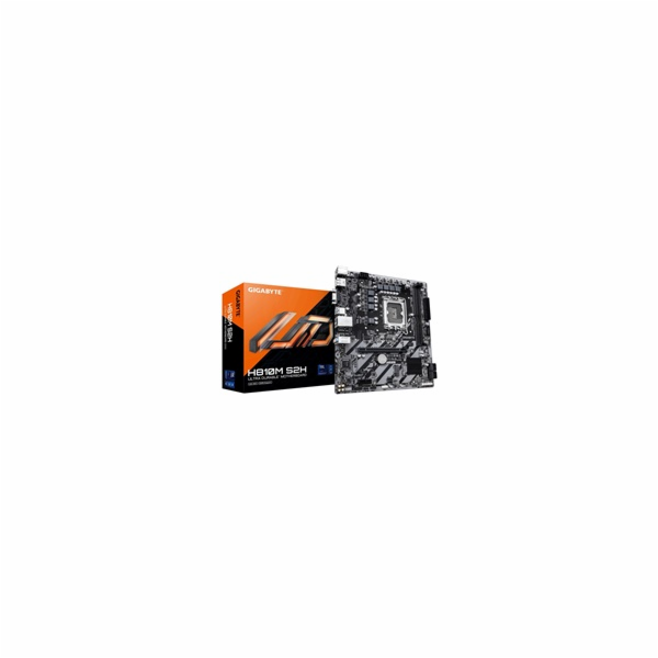 GIGABYTE MB Sc LGA1851 H810M S2H, Intel H810, 2xDDR5, 1xD...