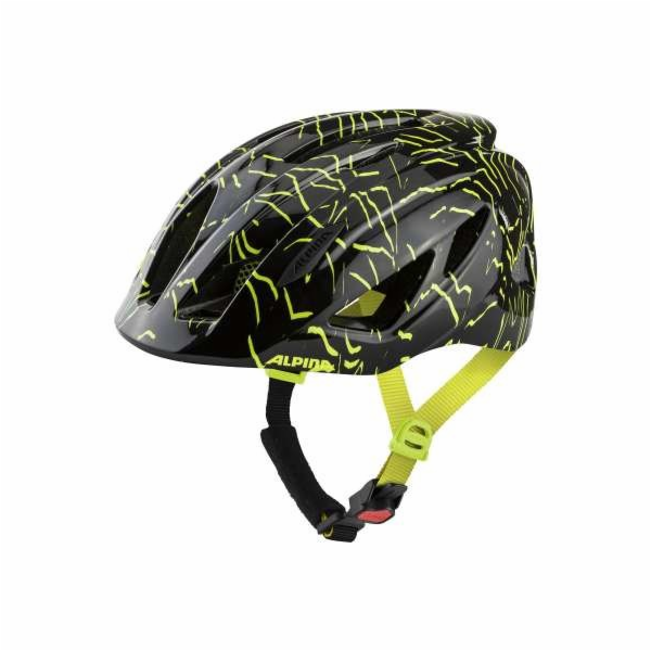 Alpina Sports PICO black-neon yellow gloss 50-55 Černá, Ž...