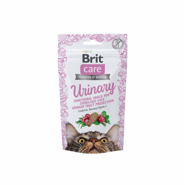 BRIT Care Cat Snack URINARY - pochoutka pro kočky - 50g