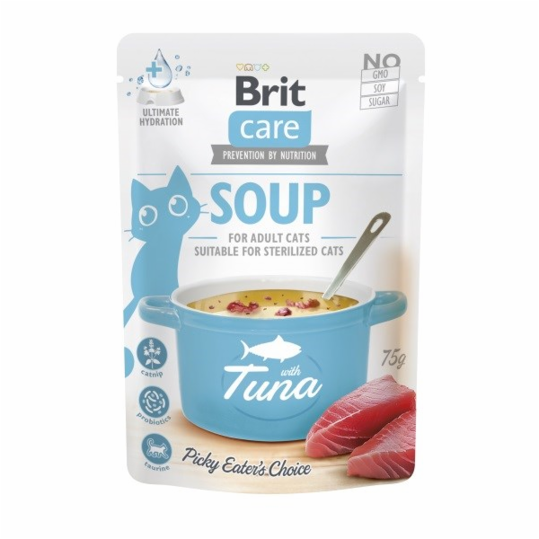 BRIT Care Soup Tuna - polévka pro kočku - 75g