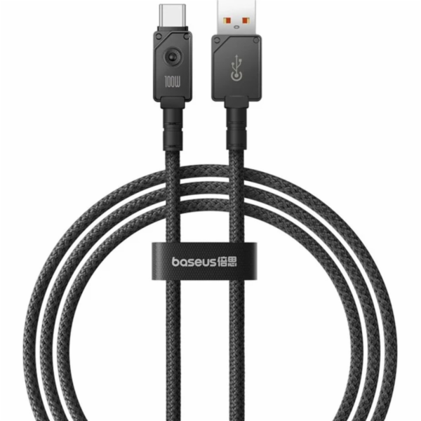 Baseus Unbreakable USB kabel 1 m USB A USB C Černá