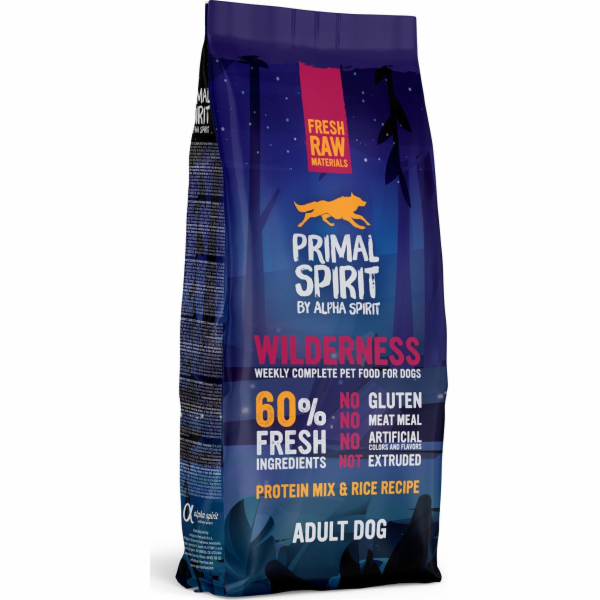 PRIMAL SPIRIT Wilderness 60% Masa Vepřové a Kuřecí - polo...