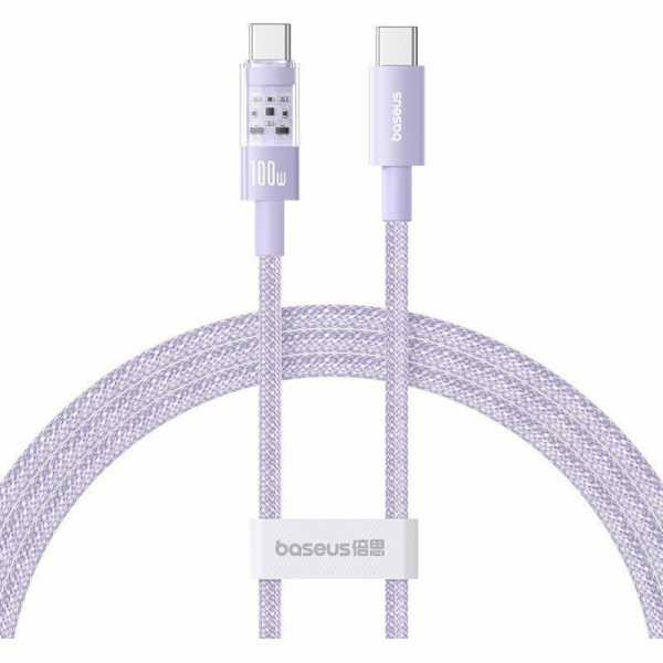 Baseus Gem Rychlonabíjecí kabel USB C na USB C 1 m 100 W ...