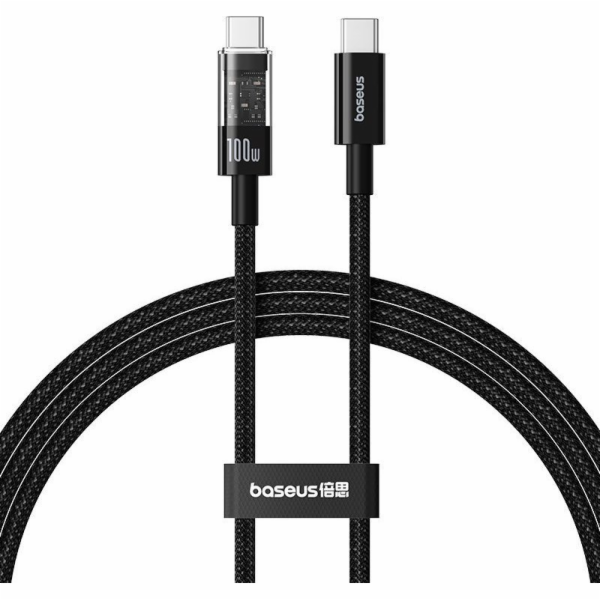 Baseus Gem Rychlonabíjecí kabel USB C na USB C 1 m 100 W ...