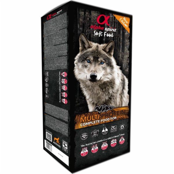 Alpha Spirit Multiprotein Full -Poruo Dry Soft Food 9 kg