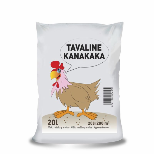 Přírodní granulovaný kuřecí trus Biolan, 20 l