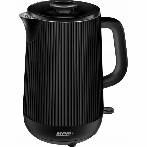 MPM Dvoustěnná konvice 1,7 l černá MCZ-115/C