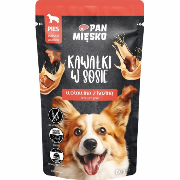 PAN MIESKO Kousky v omáčce Hovězí maso s kozou - velmi ch...