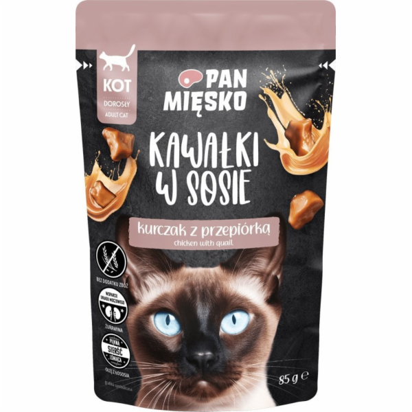 PAN MIESKO Kousky v omáčce Kuře s křepelkou - mokrá smeta...