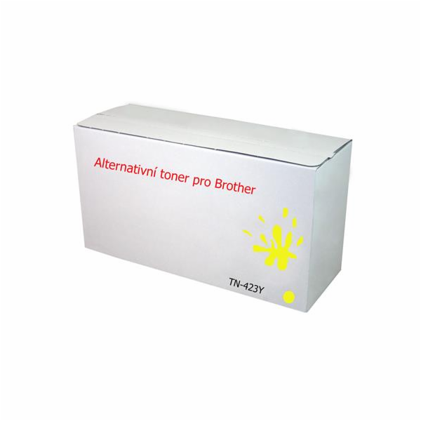 Toner TN-423Y (TN423Y) kompatibilní pro Brother, žlutý (4...