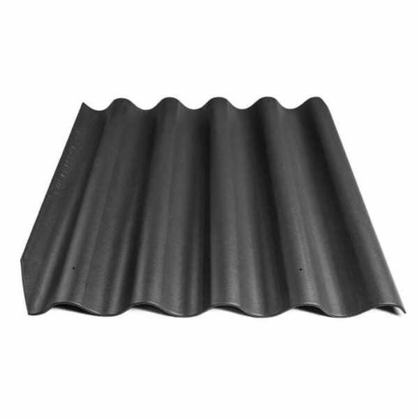 Plech Eternit, bezazbest, 875 x 920 mm, barva grafit