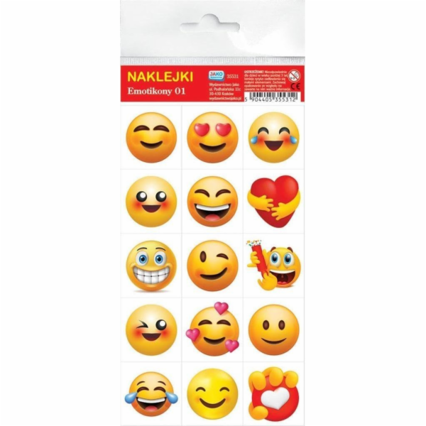 Nakladatelství Jako Nálepky. Emotikony