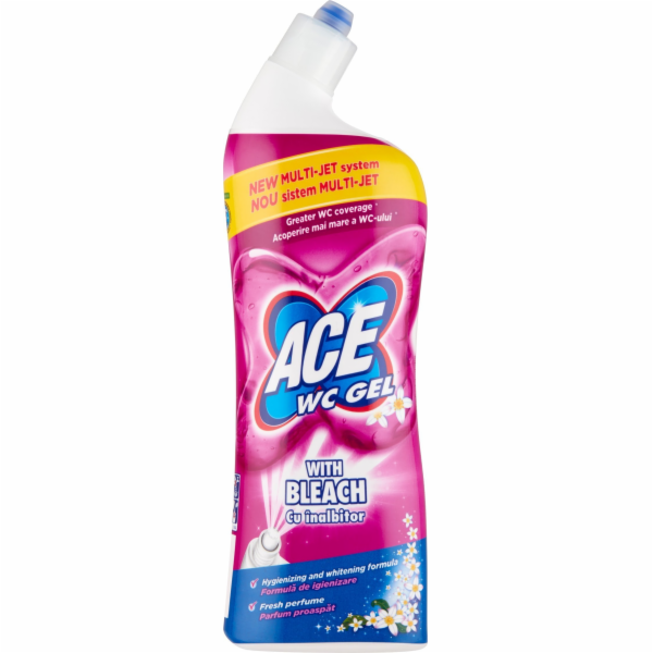 Čistič toalet ACE GEL PRO HYPO, 700 ml