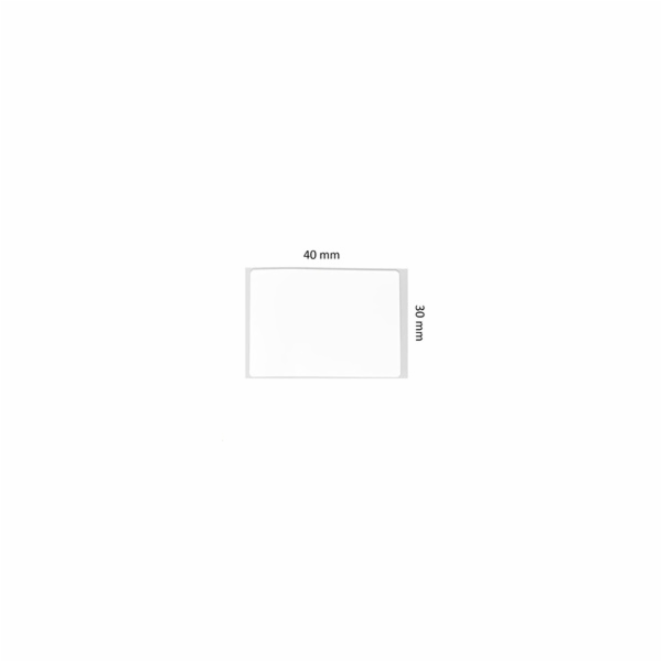 Niimbot štítky R 40x20mm 320ks Bílé pro B21, B21S, B3, B1S