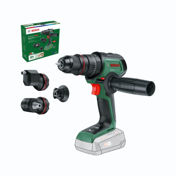 Bosch AdvancedImpact 18V-80 QuickSnap Solo Aku příklepová...