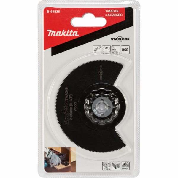 Řezací hrot na dřevo a kov MAKITA TMA049