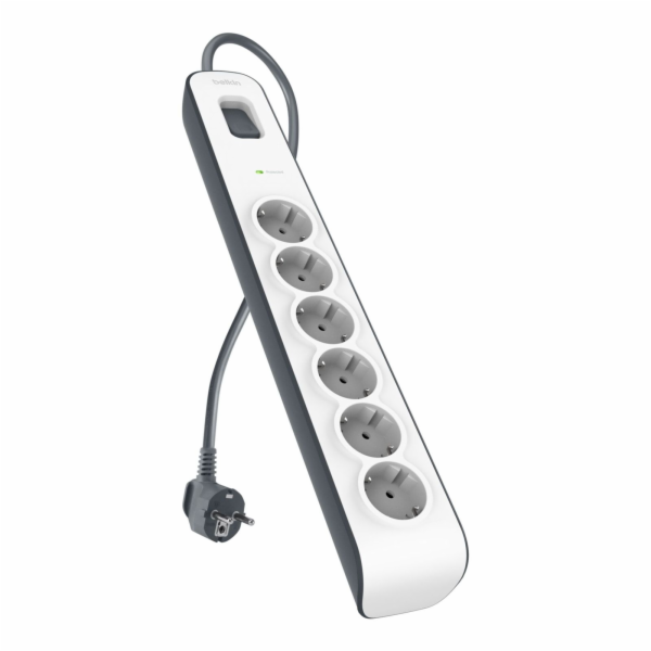 Belkin Surge Prot. Strip 6outlet 2 Meter power cord BSV60...