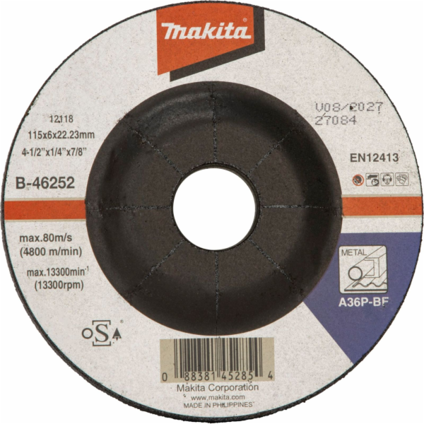 Makita Schruppscheibe 115x6mm Stahl