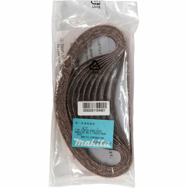 Makita Schleifband 13mm K40 10Stk.