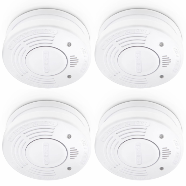 Alecto Smoke detector w. 10 year battey a. sensor runtime...