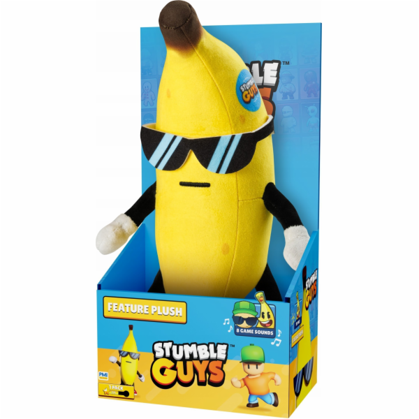 STUMBLE GUYS S2 FEATURE PLUSH 25 cm - BANANA GUY