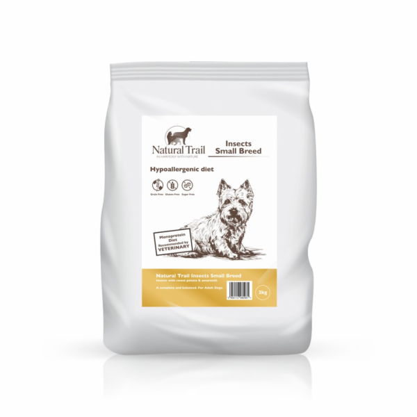 NATURAL TRAIL Insect Small Breed Hypoalergenní dieta - su...